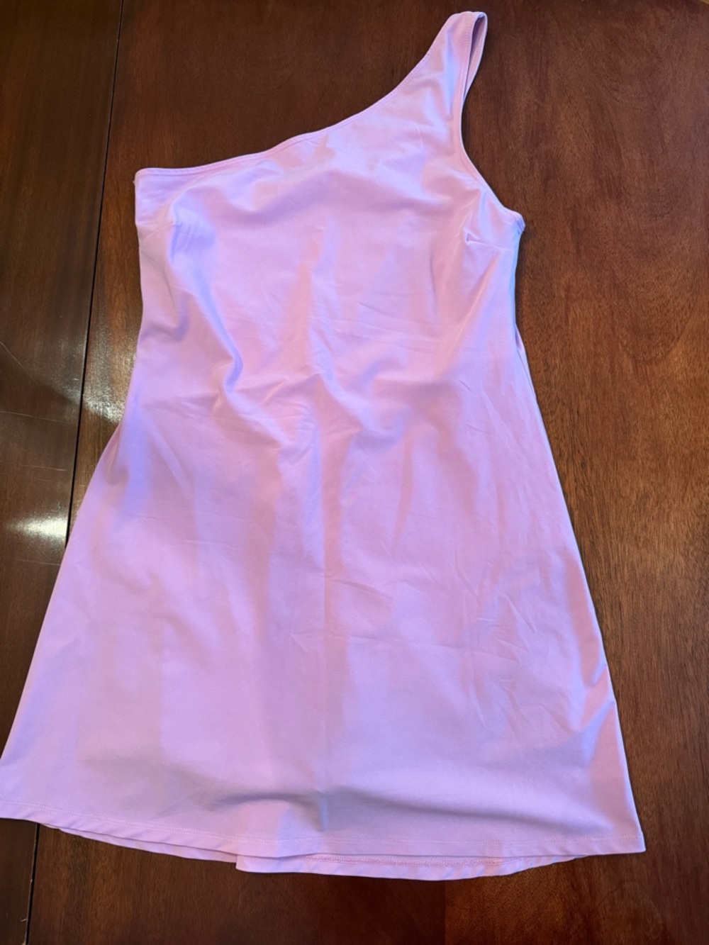 Abercrombie & Fitch One-Shoulder Traveler Mini Dress Pink Medium